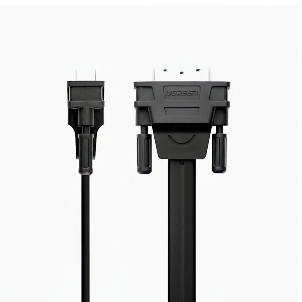 UGREEN DVI-D 24+1 to VGA Active Video Adapter (Male to Female) – Black
