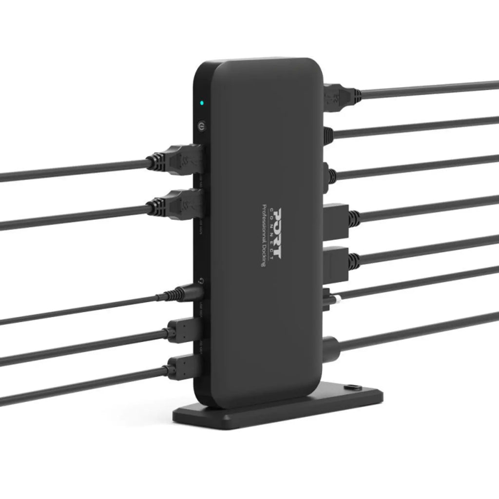 PORT Office docking station 3 X 4 USB-C 11 devices 100W