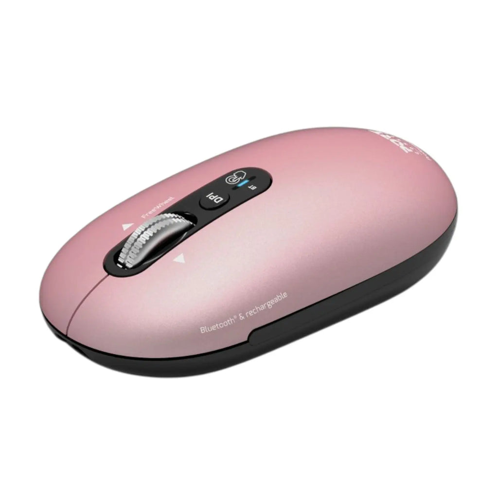 Port Connect PURE MAC Rechargeable Wireless and Bluetooth Mouse - Copper Rose