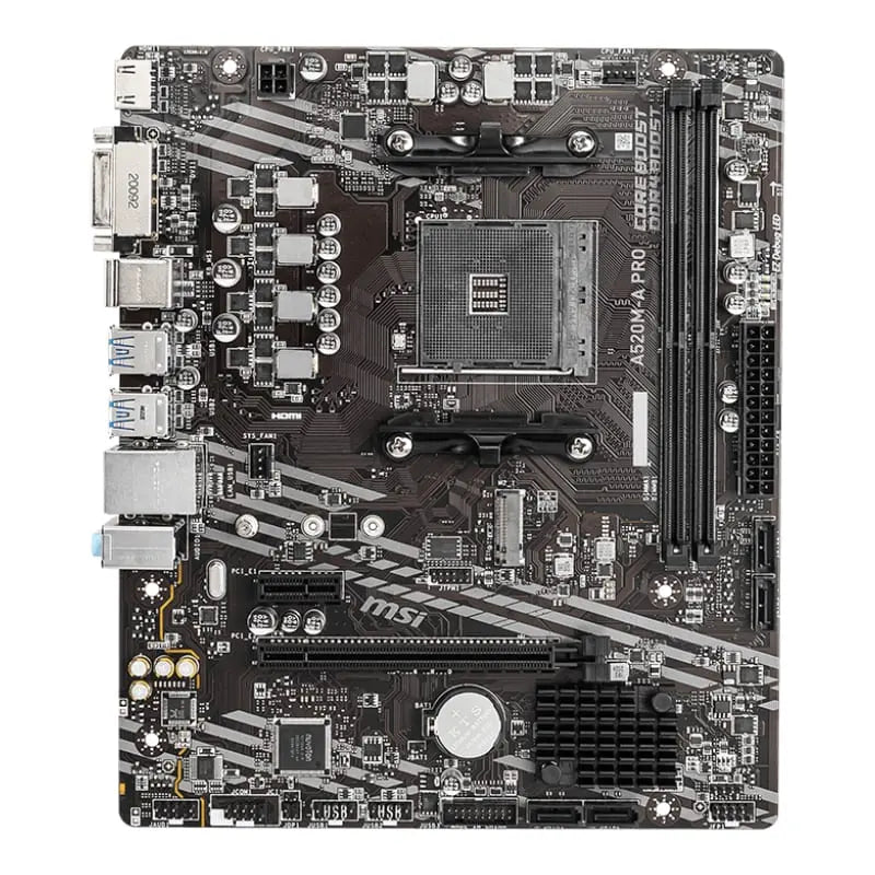 MSI A520M-A PRO AM4 AMD MATX Gaming Motherboard