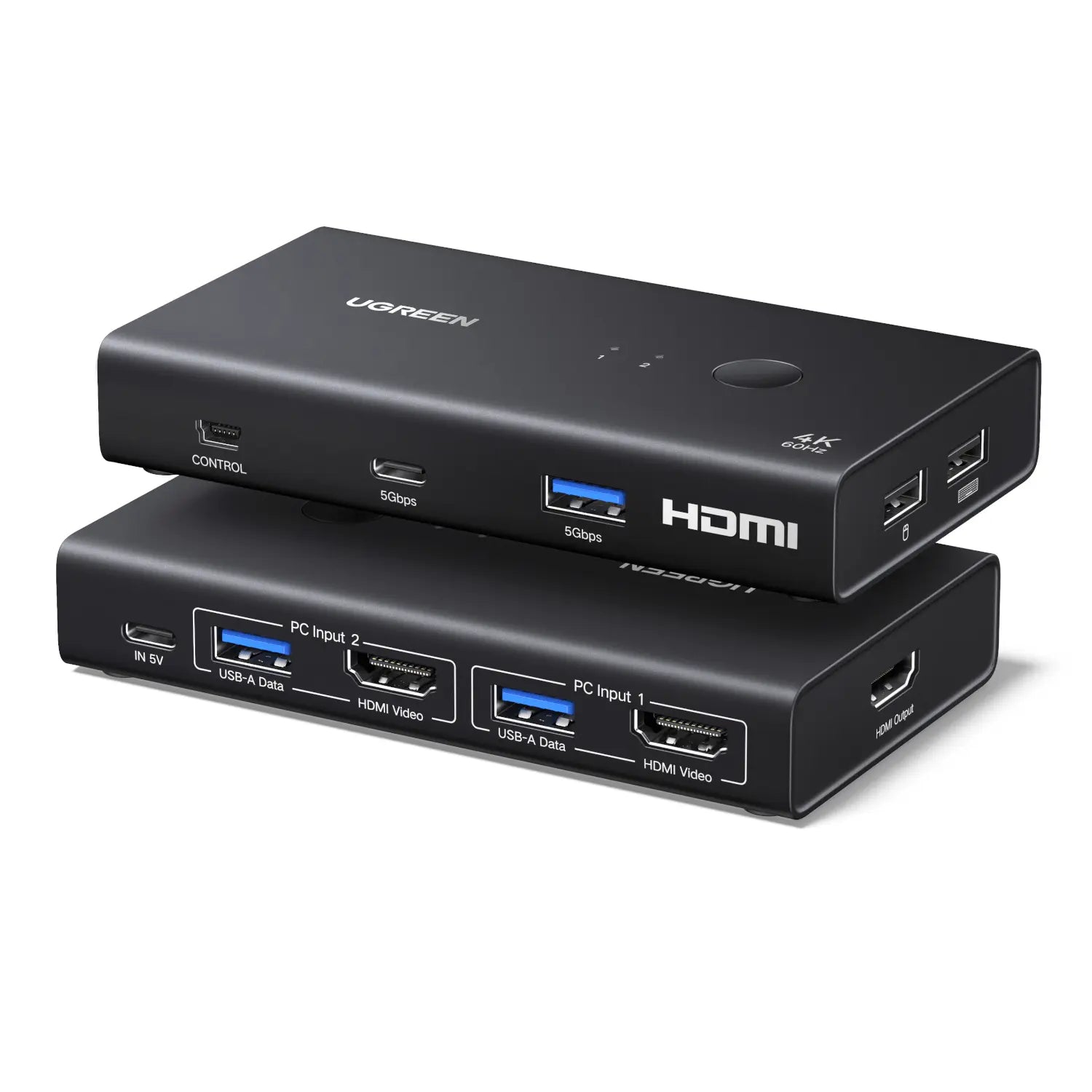 UGREEN HDMI 2.0 KVM Switch 2 In 1 Out