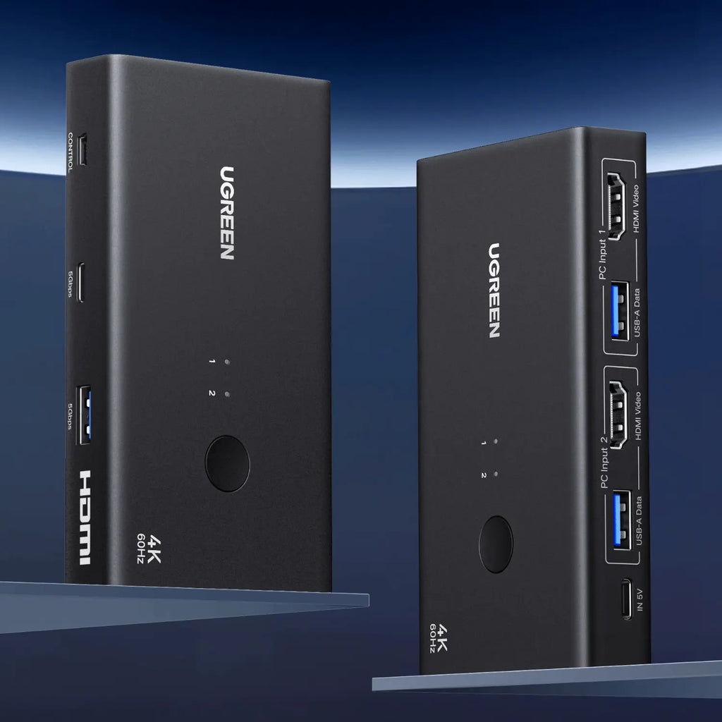 UGREEN HDMI 2.0 KVM Switch 2 In 1 Out