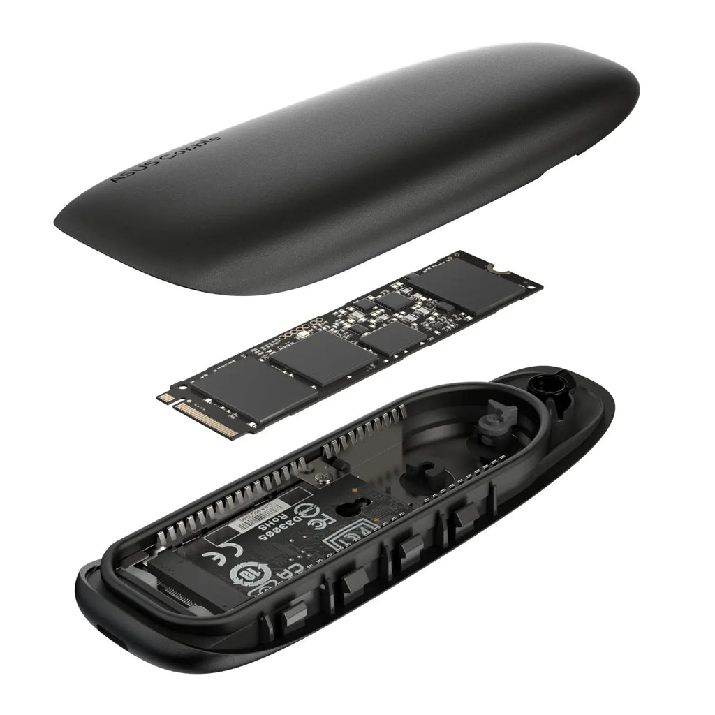 Asus Cobble M.2 SSD Enclosure - Black