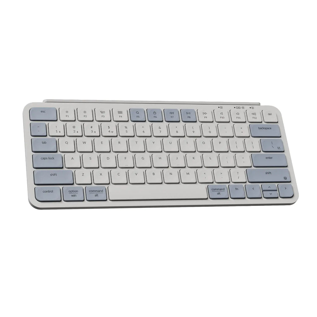 Keychron B11 Pro Ultra-Slim 75% Wireless Keyboard - Retro blue