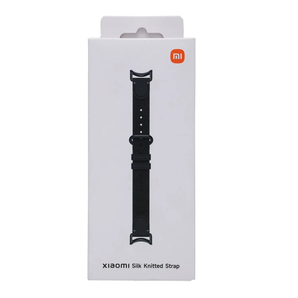 Xiaomi Smart Band 10 Knitted Silk Strap - Ebony Black