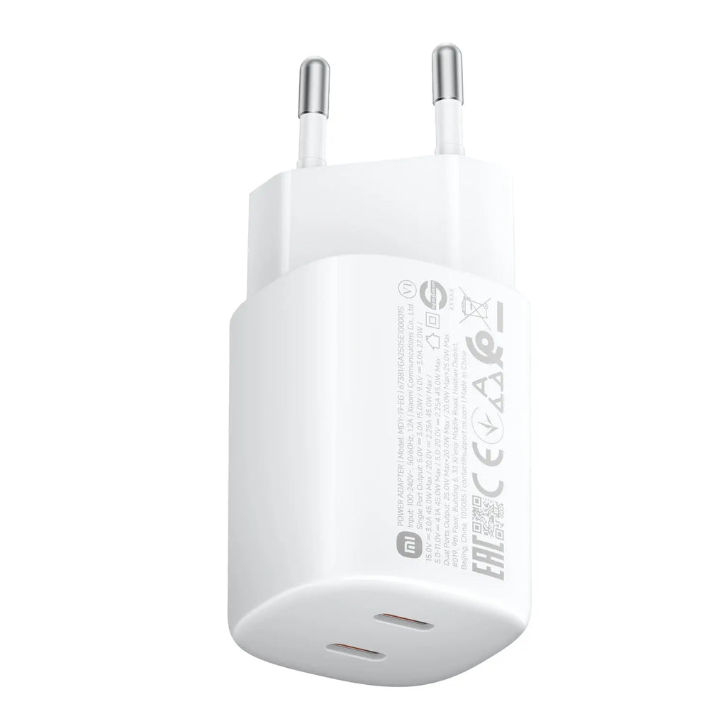 Xiaomi 45W Nano Turbo Power Adapter (2 port)