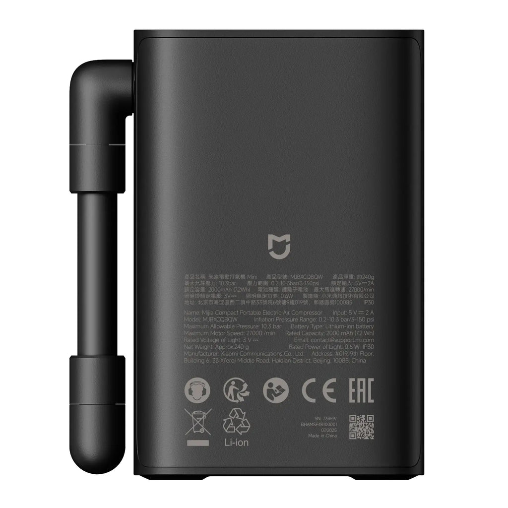 Xiaomi Mijia Compact Portable Electric Air Compressor