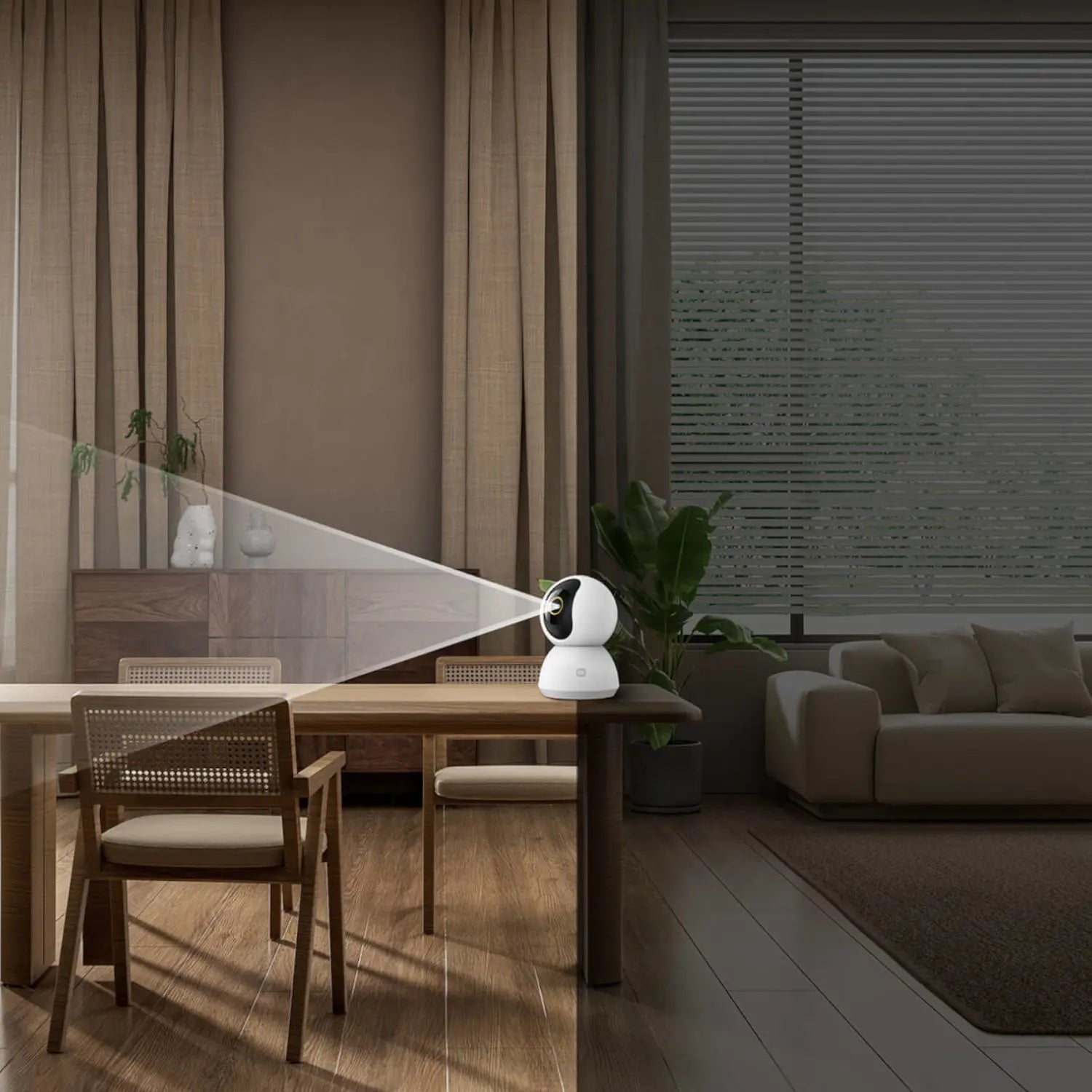 Xiaomi Smart C300 Dual 2K Indoor Wi-Fi Security Camera – White