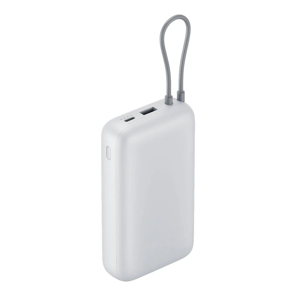 Xiaomi Power Bank 20000mAh (Integrated Cable) - Light Grey