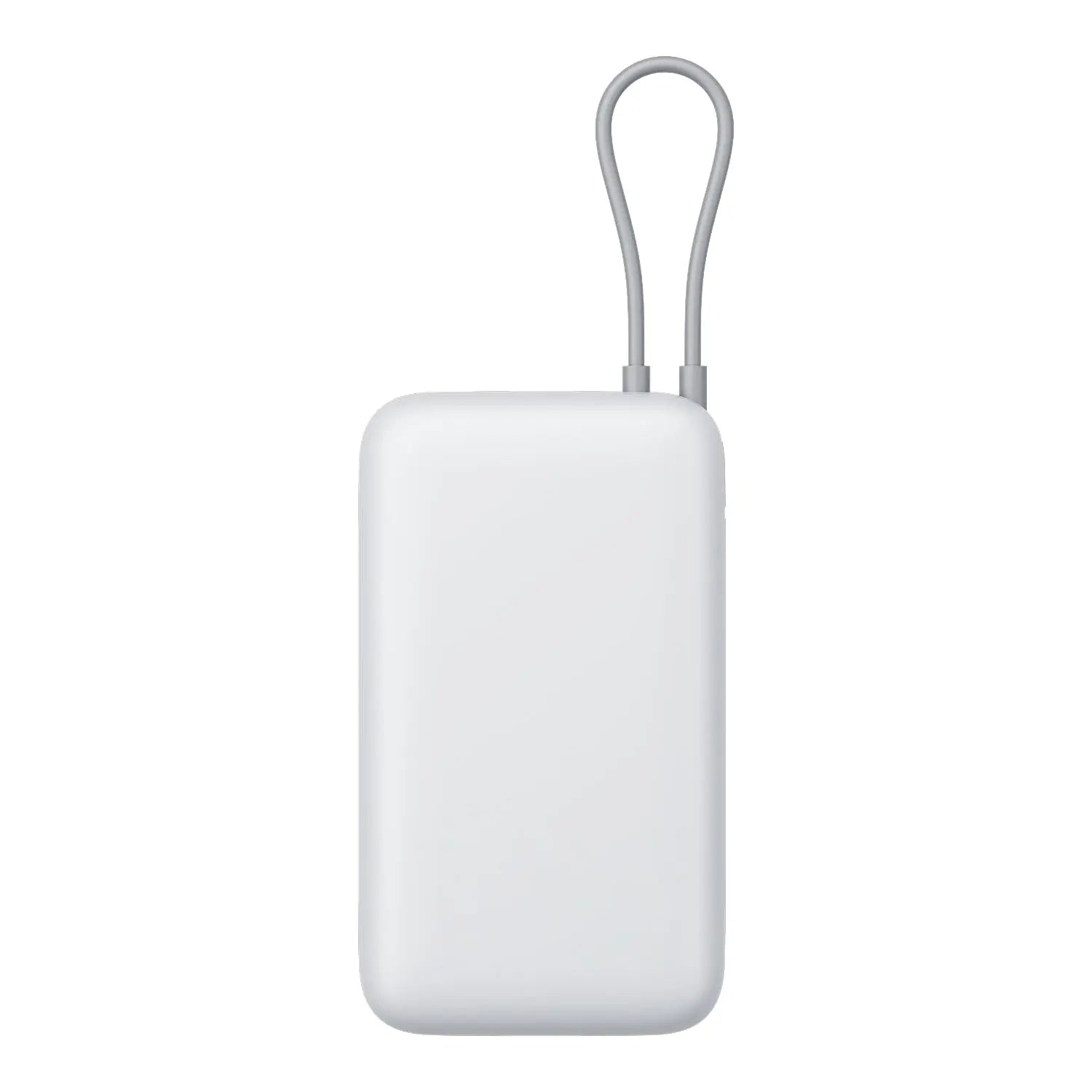 Xiaomi Power Bank 20000mAh (Integrated Cable) - Light Grey