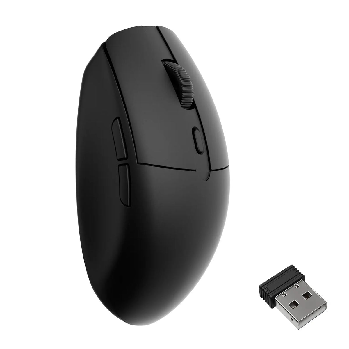 Keychron BM22-A9 1K Huano Micro Switch Wireless Mouse (BT/2.4GHz/Wired) - Black