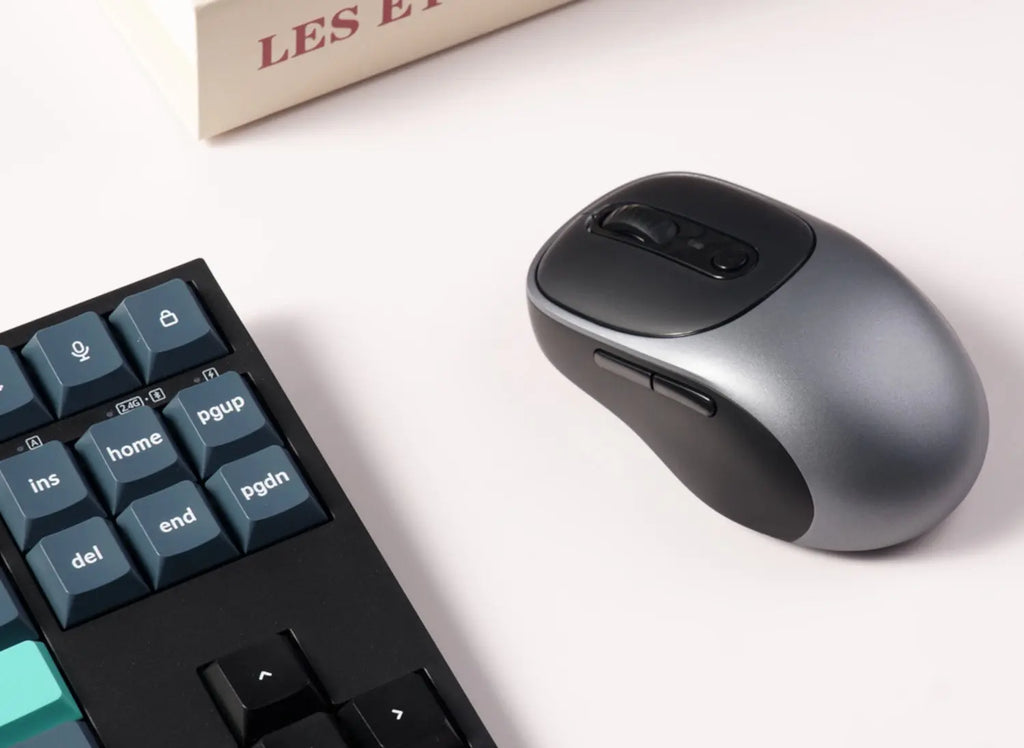Keychron BM24 Wireless Silent Mouse - Metal Grey