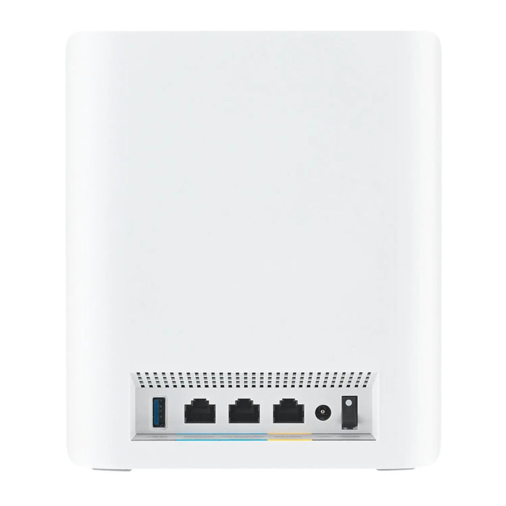 ASUS ZenWiFi BT10 Wi-Fi 7 Tri-Band 10G AiMesh Router Node (1-Pack) – White