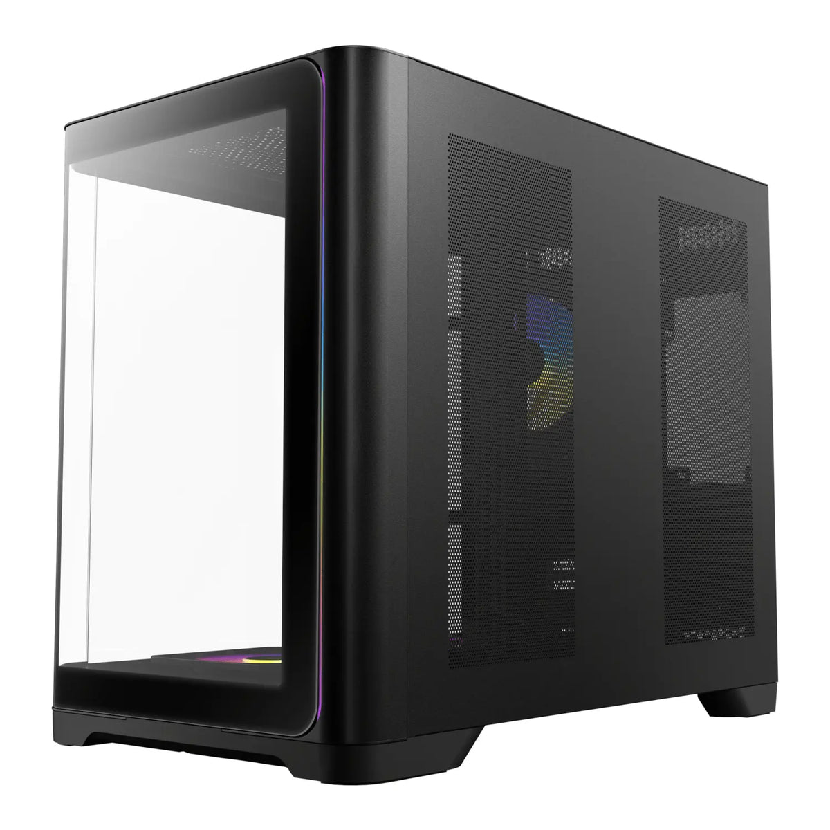 Antec C5 CURVED ARGB ATX | Micro-ATX | ITX ARGB Dual Chamber Mid-Tower Gaming Chassis - Black