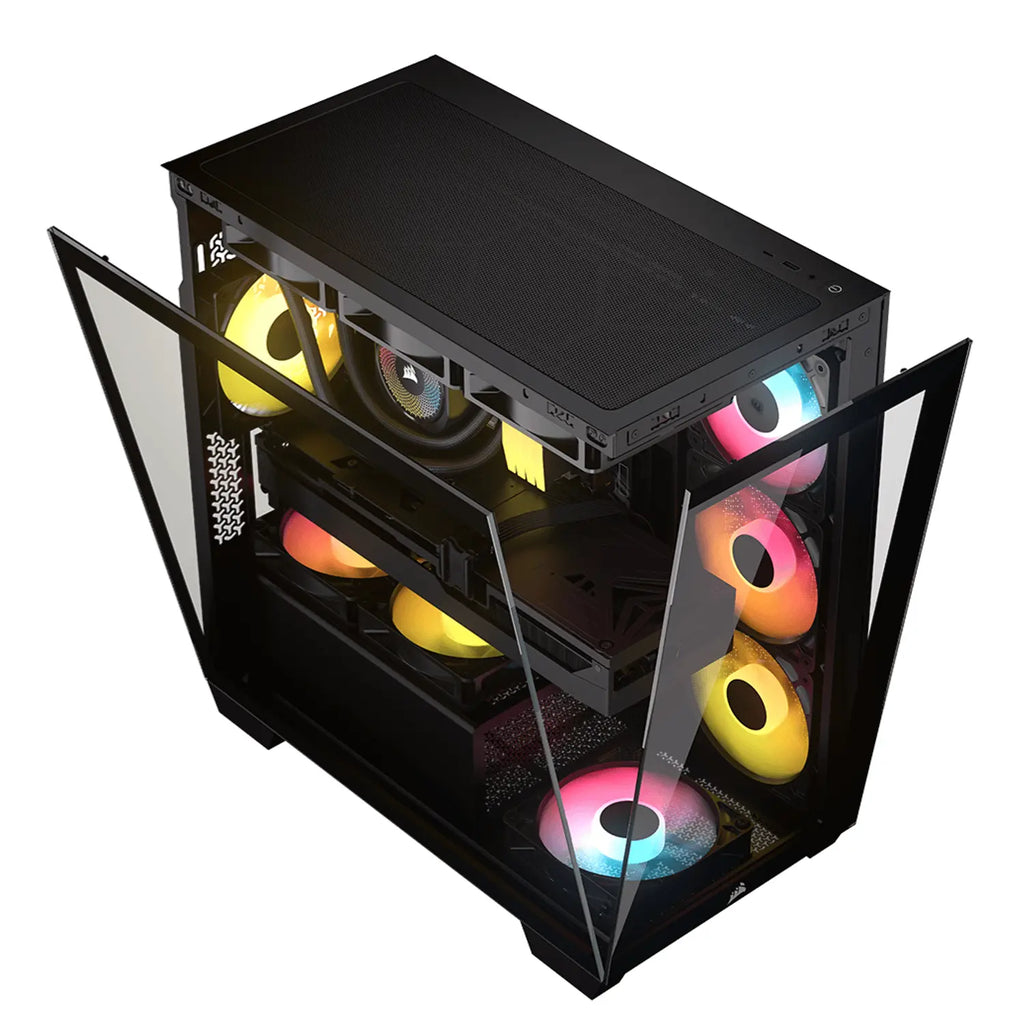 Corsair 2800X RS-R ARGB Micro-ATX PC Case - Black