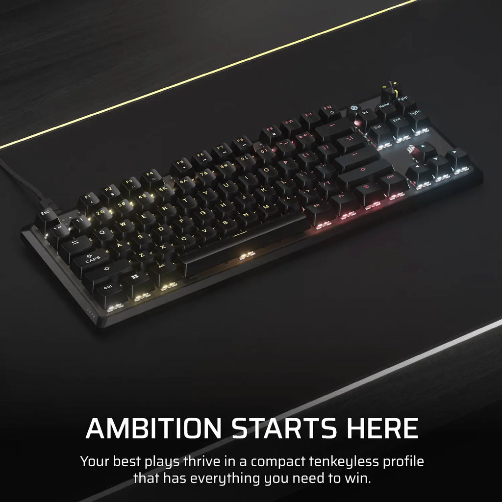 Corsair K70 CORE TKL RGB Mechanical Gaming Keyboard