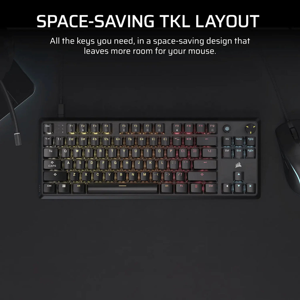 Corsair K70 CORE TKL RGB Mechanical Gaming Keyboard