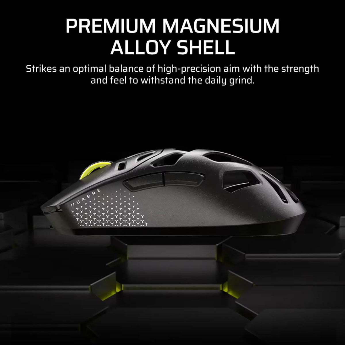 Corsair SABRE v2 PRO WIRELESS MAGNESIUM ALLOY 33000 DPI Gaming Mouse – Black