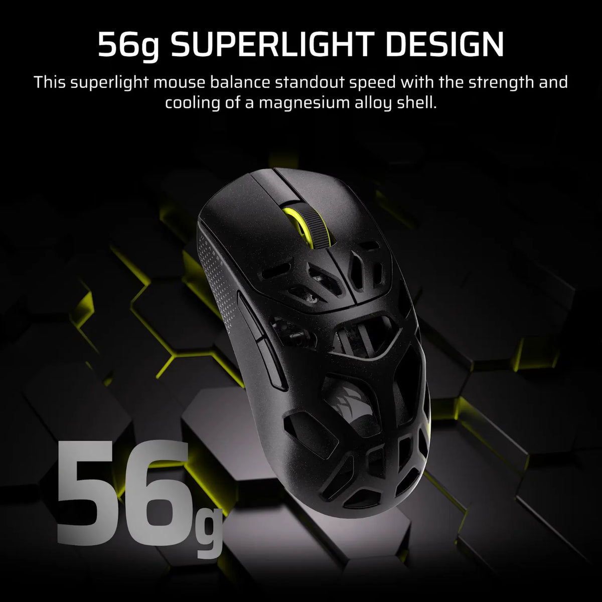 Corsair SABRE v2 PRO WIRELESS MAGNESIUM ALLOY 33000 DPI Gaming Mouse – Black