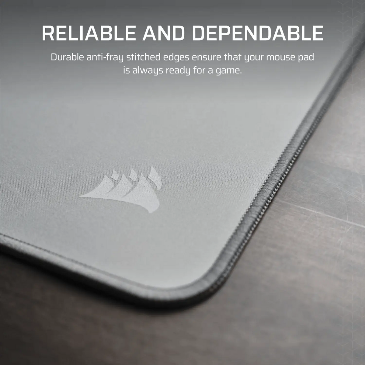 Corsair MM Anti-fray Cloth Gaming Mouse Pad XL - Gray