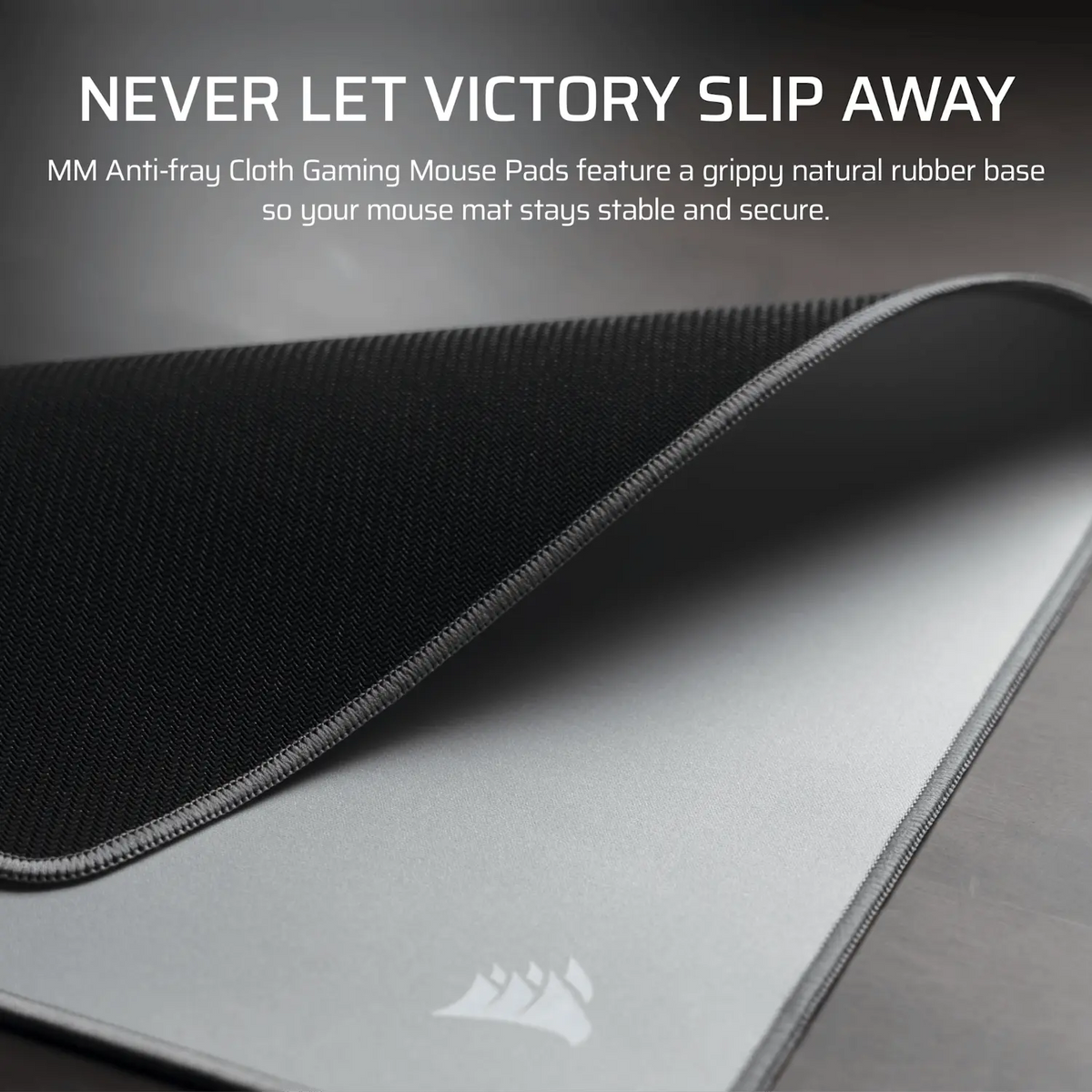 Corsair MM Anti-fray Cloth Gaming Mouse Pad XL - Gray
