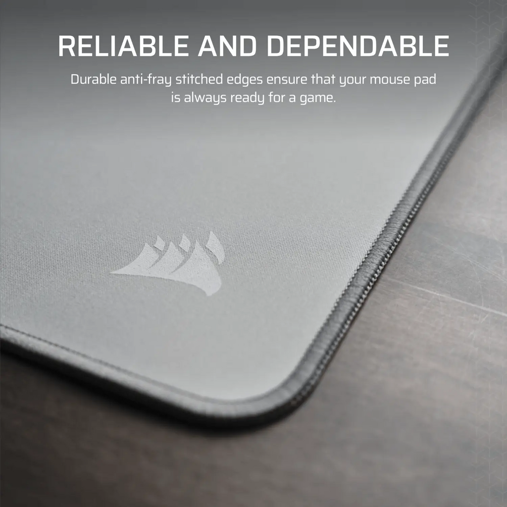 Corsair MM Anti-fray Cloth Medium Gaming Mouse Pad – Gray