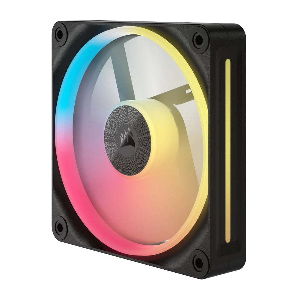 Corsair iCUE LINK LX120-R RGB 120mm PWM Reverse Fan Expansion - Black