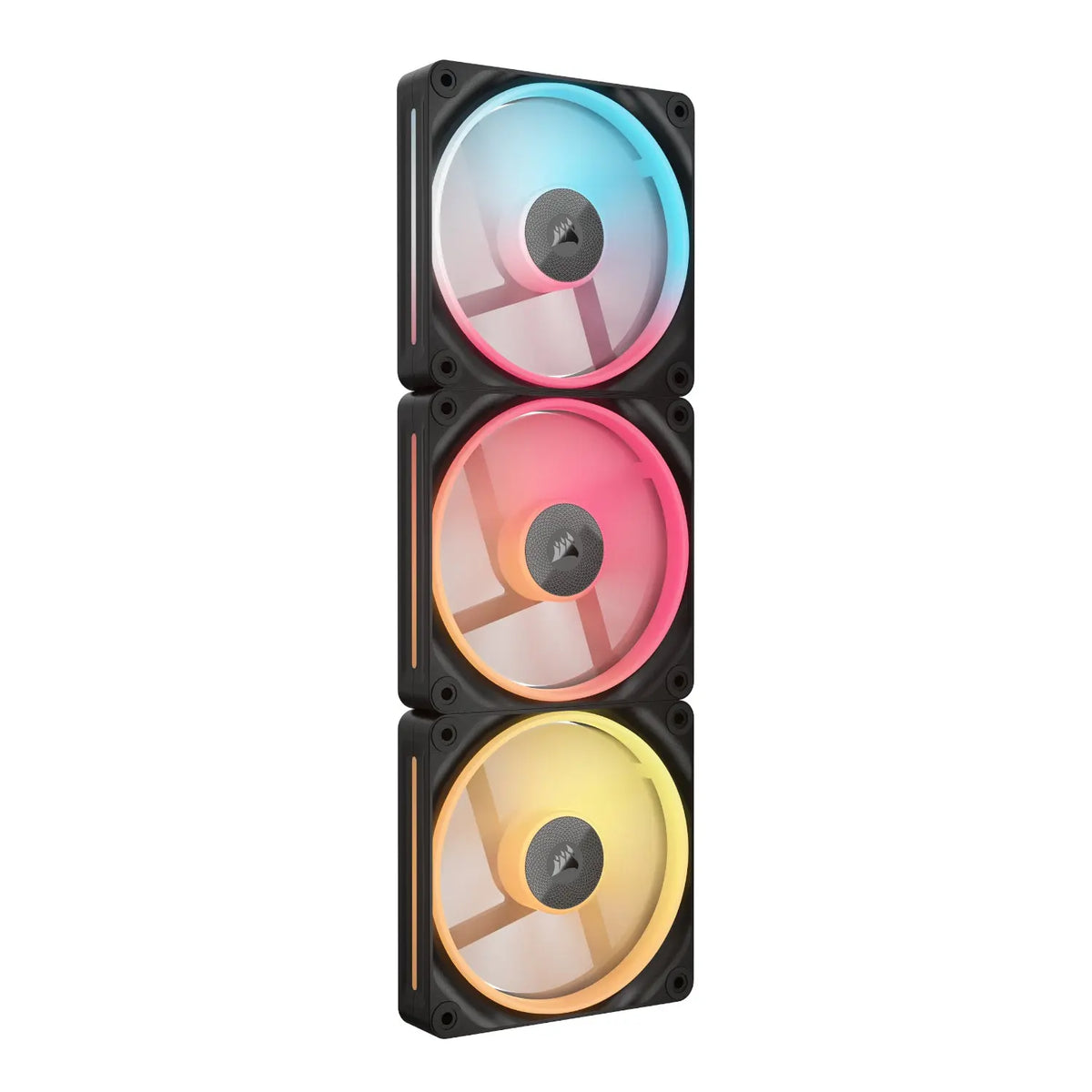Corsair iCUE LINK LX120-R RGB 120mm PWM Reverse Fans Starter Kit 3-Pack