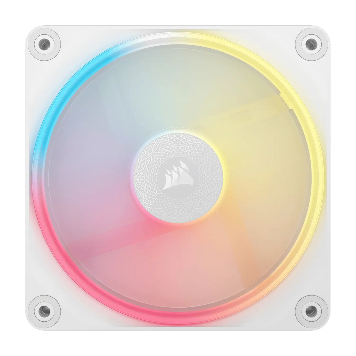 Corsair iCUE LINK LX120-R RGB 120mm PWM Reverse Fan Expansion – White