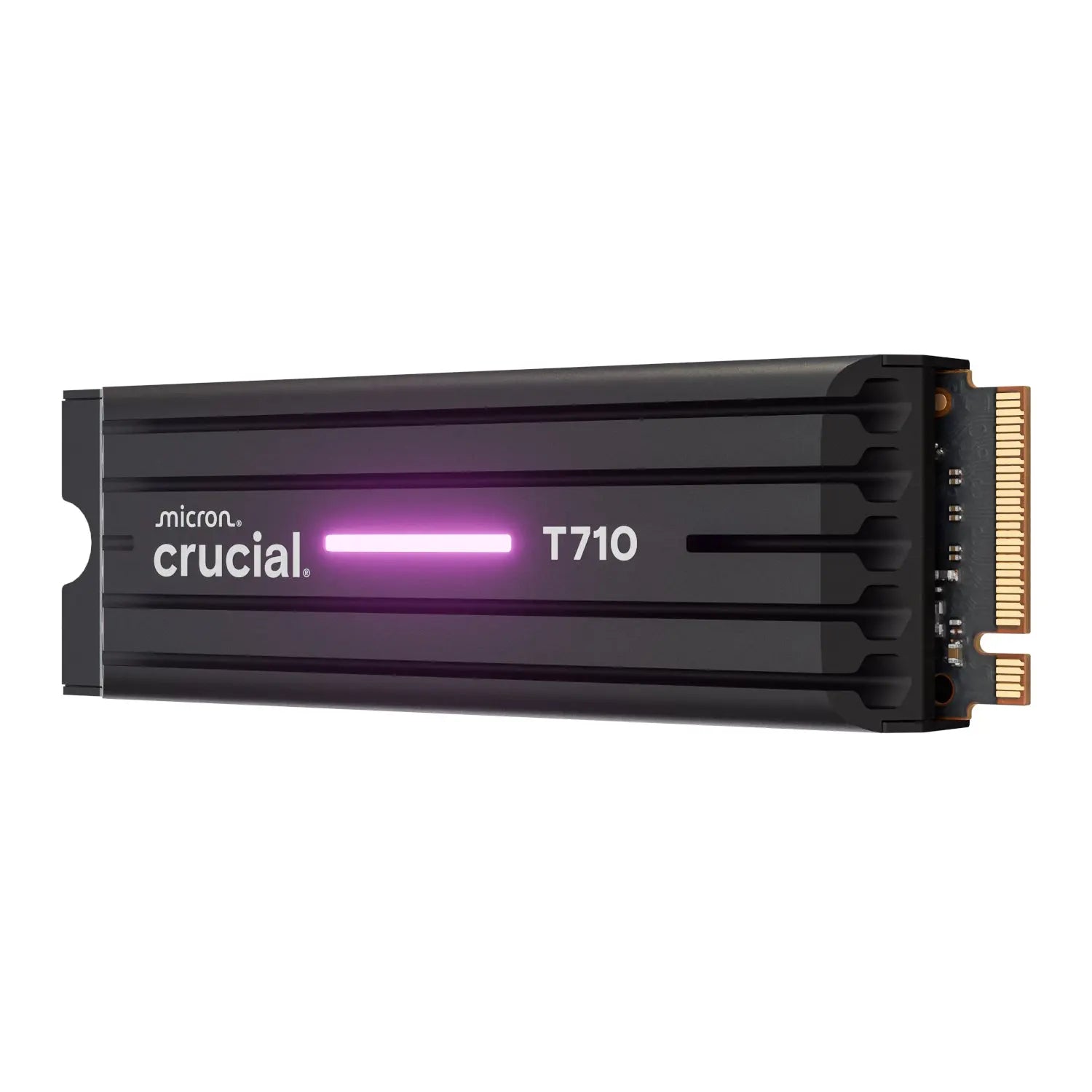 Crucial T710 2TB M.2 NVMe Gen5 NAND SSD with Heatsink