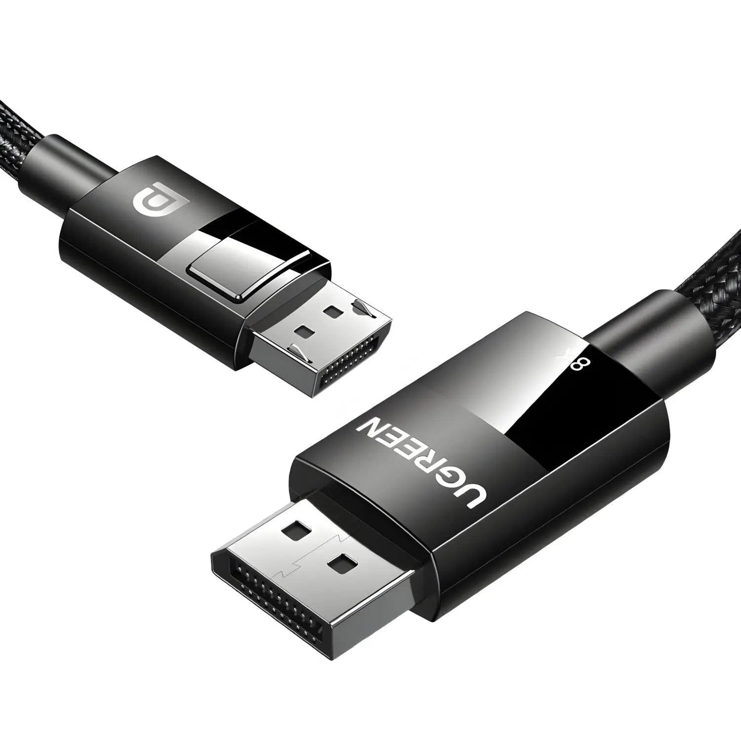 UGREEN DP114 8K DisplayPort Male to Male Braided Cable 2m
