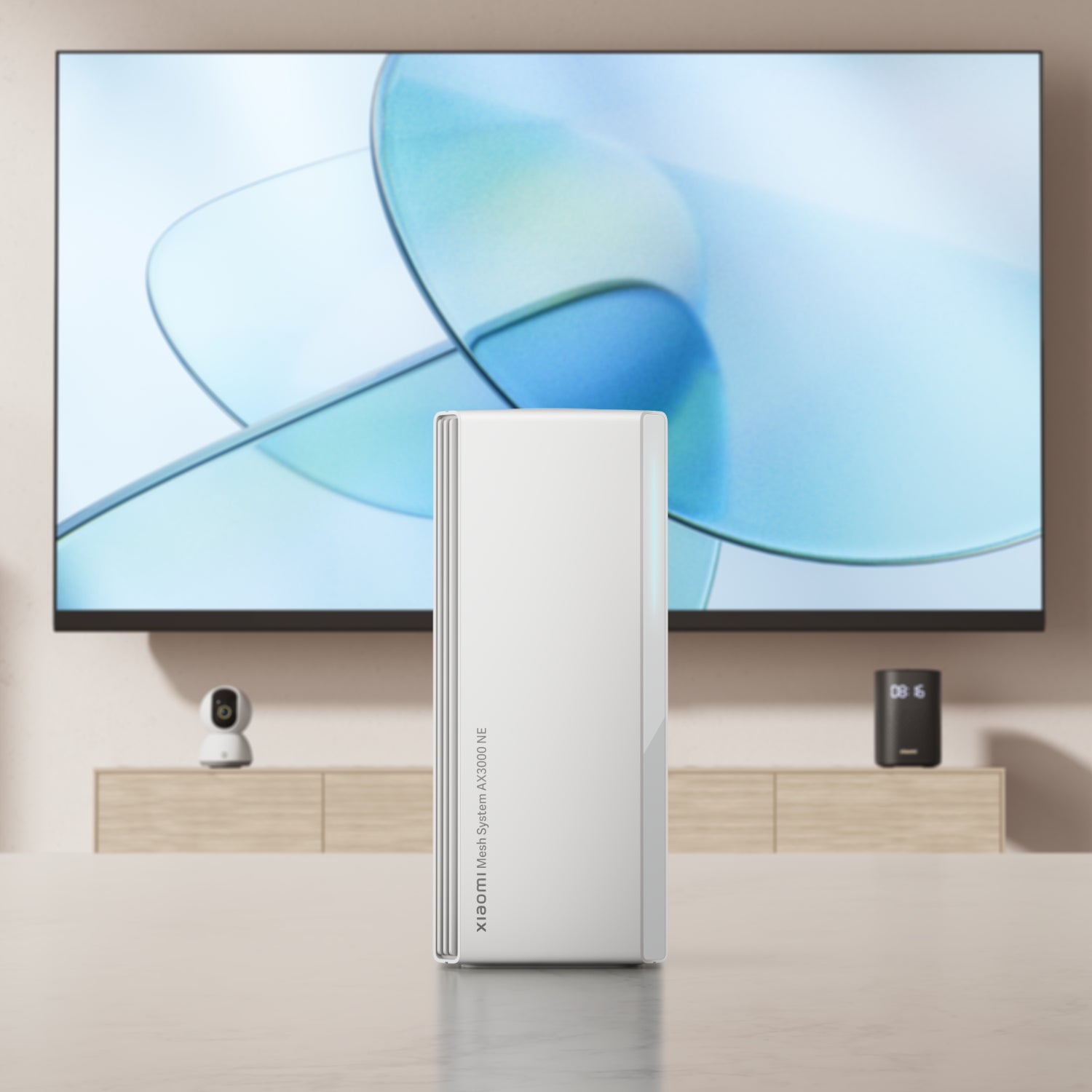 Xiaomi Mesh System AX3000 NE Whole-Home Wi-Fi 6 Router (1-Pack) – White