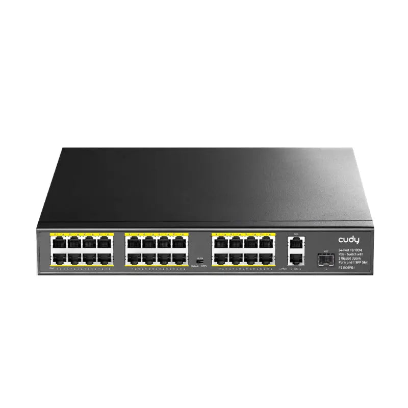 Cudy 24-Port Unmanaged POE Switch - Rack Mount – EG Evolved Tech Store