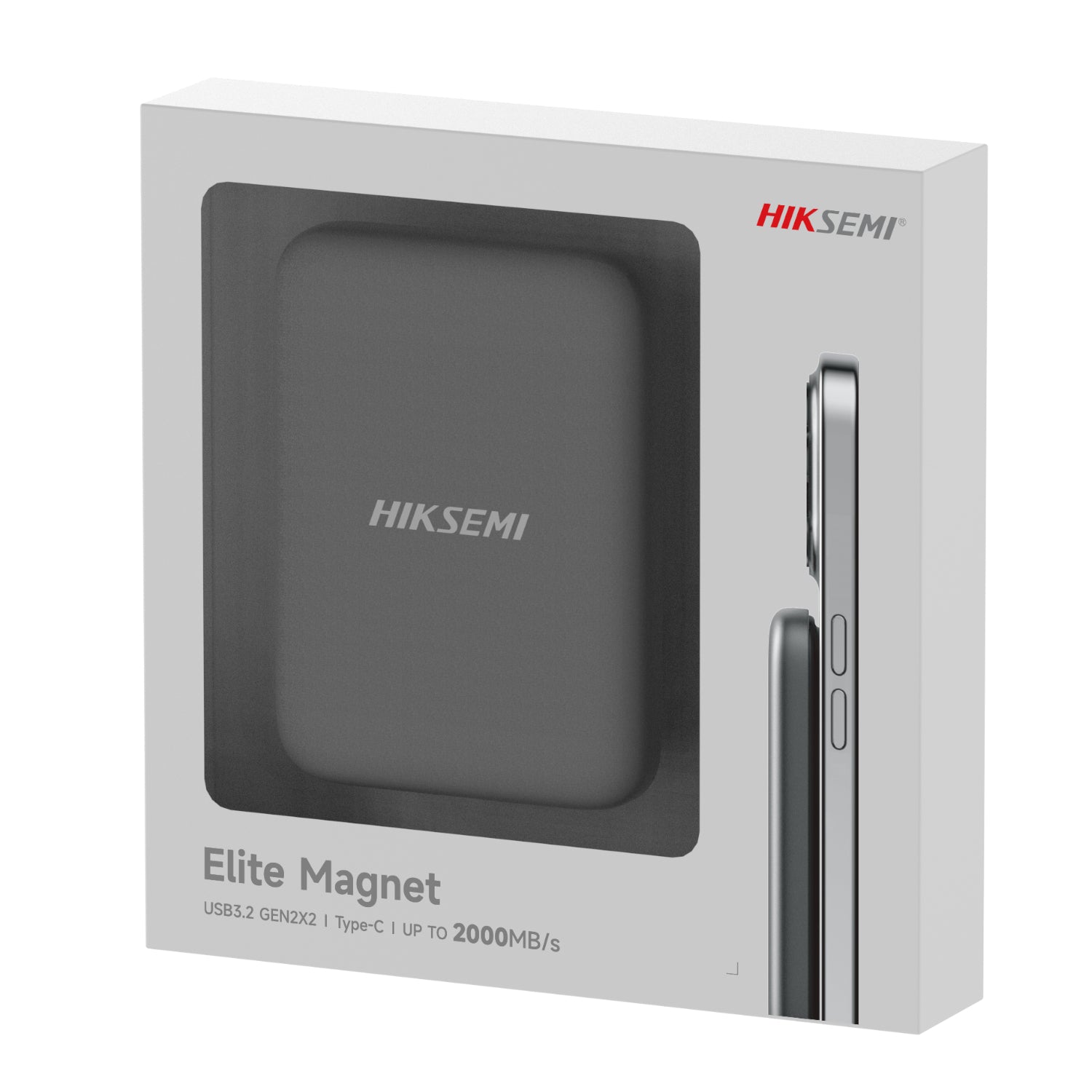 Hiksemi Elite Magnet 2TB USB Type-C Portable SSD