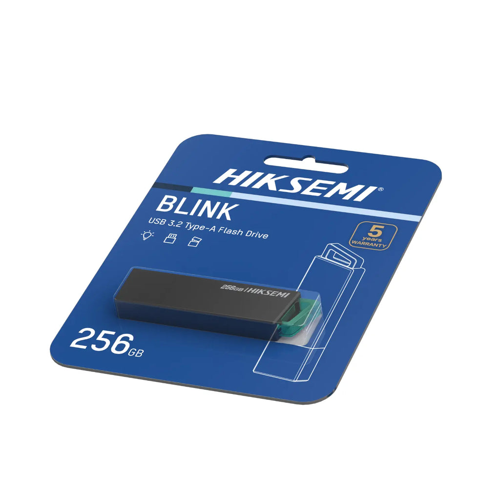 Hiksemi Blink 256GB USB3.2 Flash Drive - Black