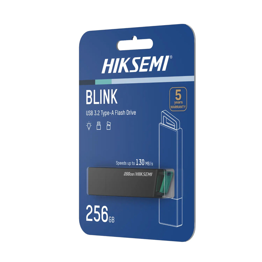 Hiksemi Blink 256GB USB3.2 Flash Drive - Black