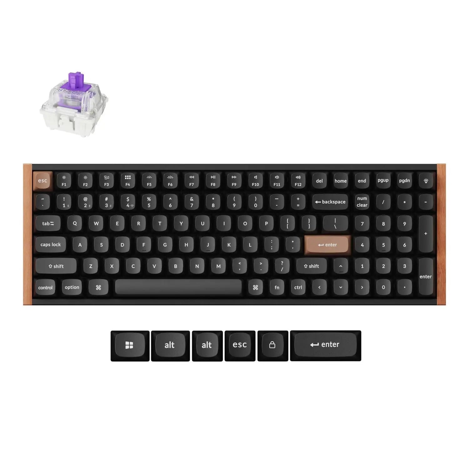 Keychron K4 HE Wireless Magnetic Switch Mechanical Keyboard (96% – EG ...