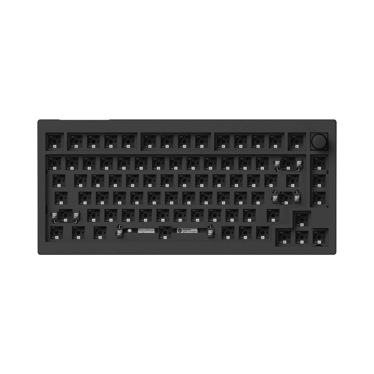 Keychron V1 Max QMK/VIA Wireless Custom Mechanical Keyboard | BANANA Switches – Black