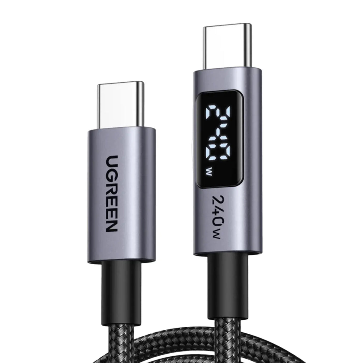 UGREEN 240W USB Type-C Cable with LED Display 1M