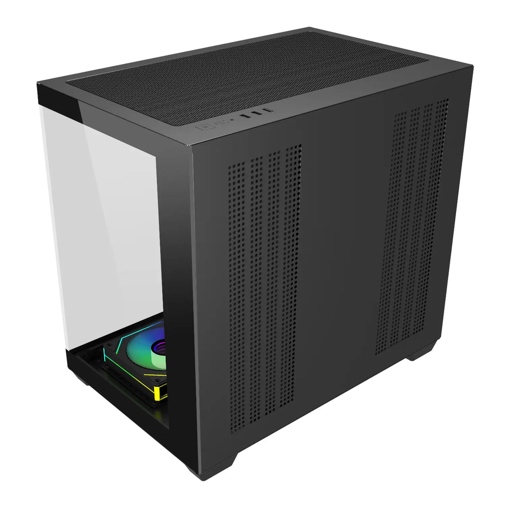 FSP M341 ARGB ATX Mid Tower Gaming Chassis - Black