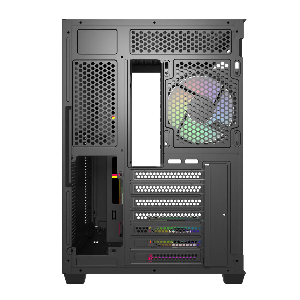 FSP M341 ARGB ATX Mid Tower Gaming Chassis - Black