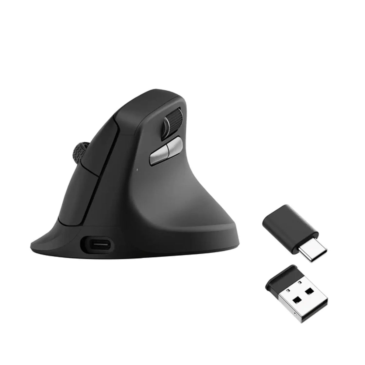 Keychron M5-A29 1K Wireless Mouse (BT/2.4GHz/Wired) - Black