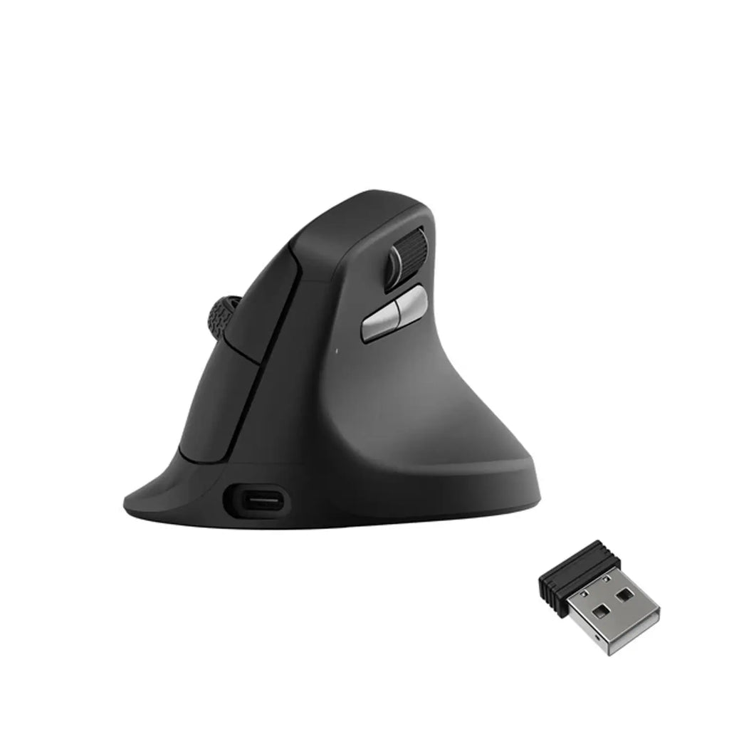 Keychron M5-A29 1K Wireless Mouse (BT/2.4GHz/Wired) - Black