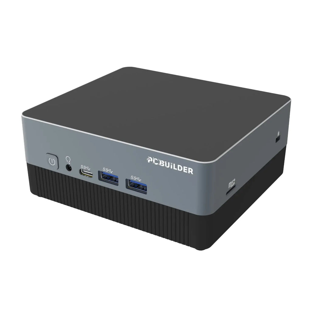 PCBuilder CUBE Intel i3-1315U 16GB DDR4 512GB Windows 11 Pro Mini PC