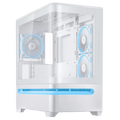 ASUS Prime AP202 ARGB mATX White Chassis