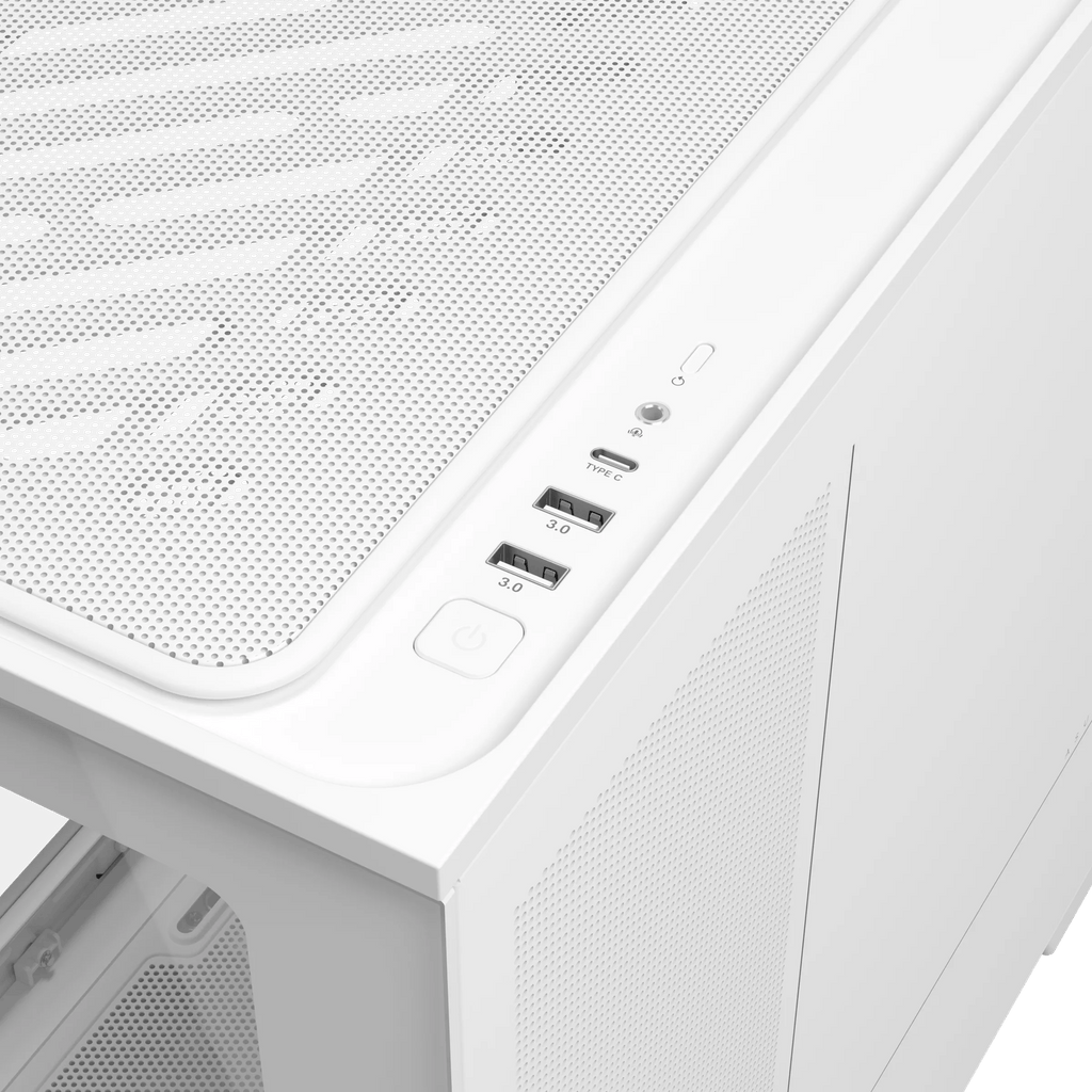 ASUS Prime AP202 ARGB mATX White Chassis