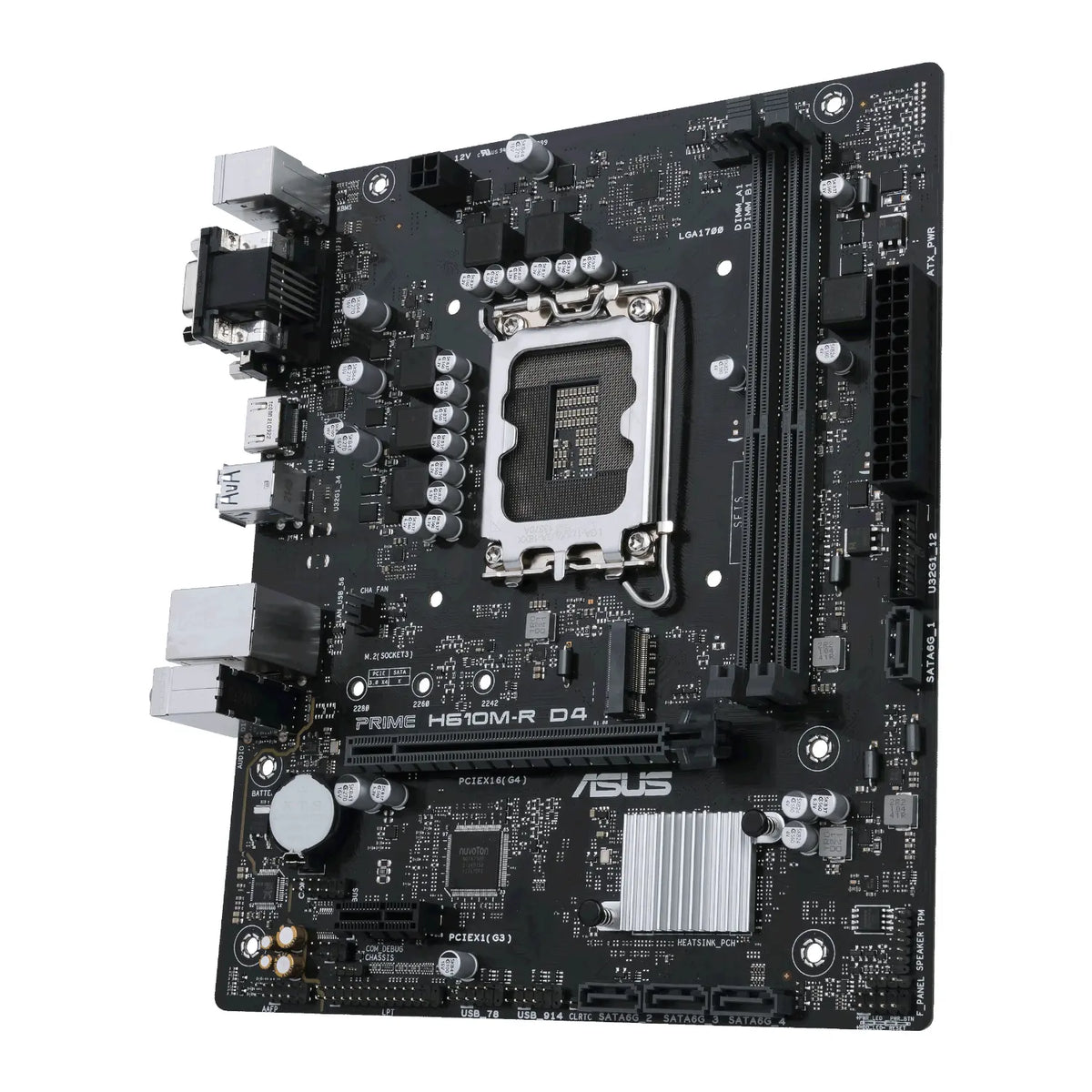 ASUS Prime H610M-R D4 LGA1700 M-ATX Motherboard