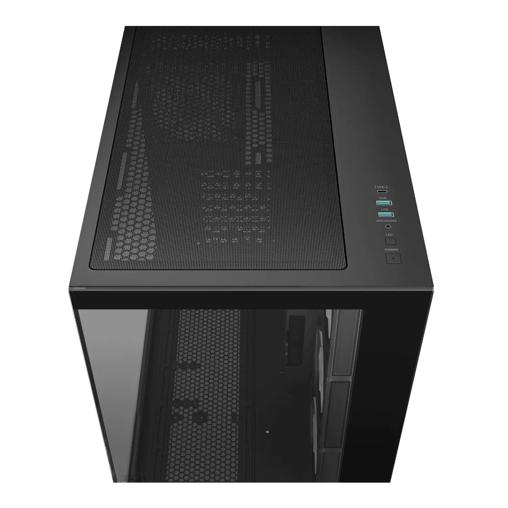 DeepCool CG530 4F Tempered Glass ATX Gaming Chassis - Black