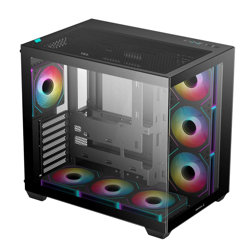 DeepCool CG530 7F ARGB ATX Gaming Chassis - Black