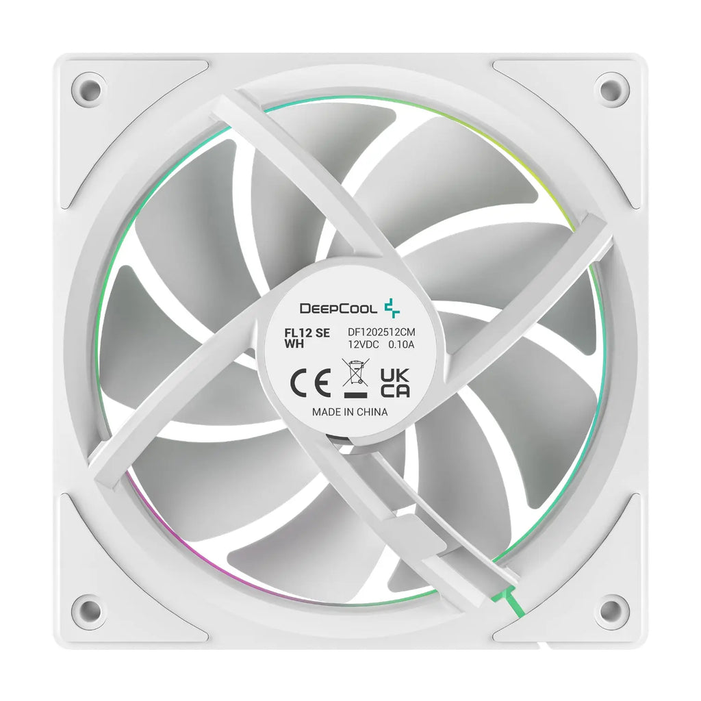 DeepCool FL12 SE 3-in-1 ARGB 120mm Fan 3 Pack - White